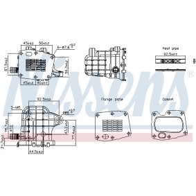 Acquista Radiatore EGR da NISSENS 989493 a buon mercato per soli 189,63 €