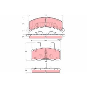 Acquista Kit pastiglie freni da TRW GDB1273 a buon mercato per soli 30,52 €