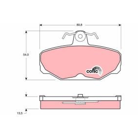 Acquista Kit pastiglie freni da TRW GDB472 a buon mercato per soli 25,17 €
