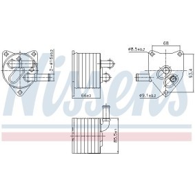 Ölkühler, Automatikgetriebe 91512