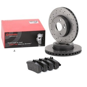 Bremsscheiben und -beläge für MERCEDES-BENZ von BREMBO