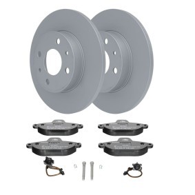 Comprar Kit de discos de freno y pastillas de ATE ATE3405N0139 a bajo precio de 84,77 €