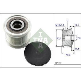 Achetez des Poulie d'alternateur de chez INA en ligne pour Sprinter 4-t Camion plate-forme/Châssis (907) à prix modérés