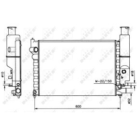 Kühler, Motorkühlung 58802