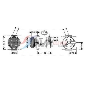 Kühlerlüfter MZ7522 von AVA COOLING SYSTEMS günstig für 86,03 € online kaufen