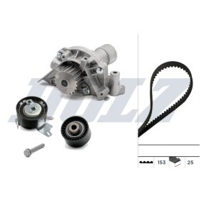 Compre Bomba de água + kit de correia dentada da DOLZ KD326 a um preço baixo por 111,74 €