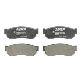 Acquista Kit pastiglie freni da ABE C11001ABE a buon mercato per soli 16,20 €