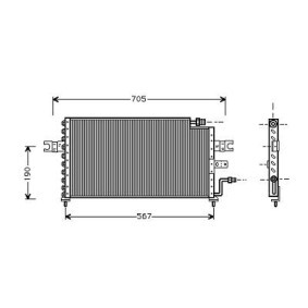 Acquista Condensatore climatizzatore da DIEDERICHS 8683900 a buon mercato per soli 108,42 €
