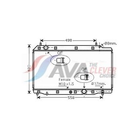 Acquista Condensatore climatizzatore da AVA COOLING SYSTEMS CT5038 a buon mercato per soli 219,88 €