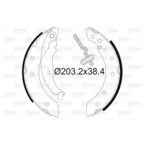 Bremsbackensatz 562581 von VALEO günstig für 18,37 € online kaufen