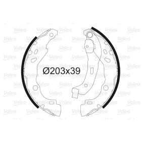 Bremsbackensatz 562810 von VALEO günstig für 31,94 € online kaufen