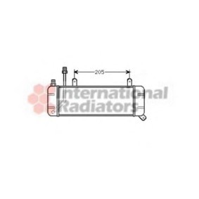 Ölkühler, Automatikgetriebe 73003040 LANCIA von VAN WEZEL
