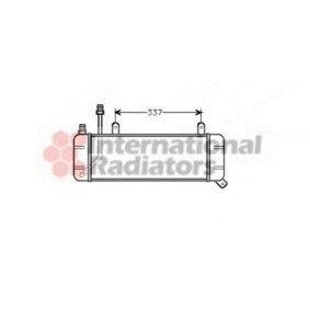 Ölkühler, Automatikgetriebe 73003038 LANCIA von VAN WEZEL