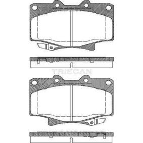 Bremsbeläge für TOYOTA von TRISCAN