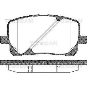 Bremsbeläge für TOYOTA von TRISCAN