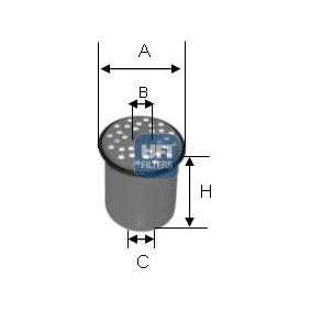 Kraftstofffilter 24.389.00 von UFI günstig für 9,18 € online kaufen