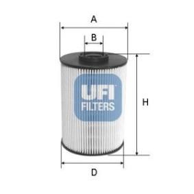 Kraftstofffilter 26.037.00 von UFI günstig für 23,65 € online kaufen
