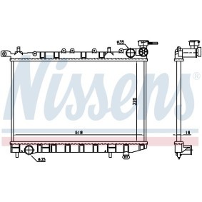 Kühlerlüfter 85518 von NISSENS günstig für 57,20 € online kaufen
