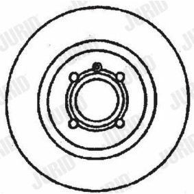 Acquista Disco freno da JURID 561246J a buon mercato per soli 121,26 €