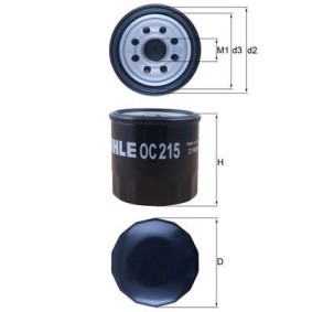 Acquista Filtro olio da KNECHT OC 215 a buon mercato per soli 7,95 €