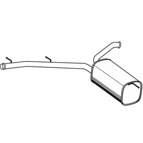 Kjøp Mellomlyddemper fra VEGAZ på nett for Scudo Flatvogn lastebil / Chassis (270_, 272_) til moderate priser