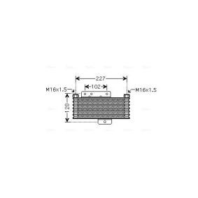 Ölkühler, Automatikgetriebe HY3261 HYUNDAI von AVA COOLING SYSTEMS