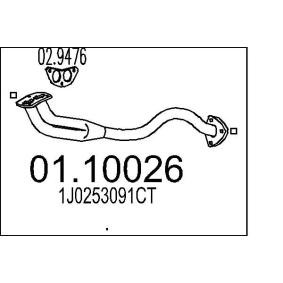 Abgasrohr für SKODA von MTS