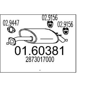 Acquista Marmitta da MTS 01.60381 a buon mercato per soli 49,84 €