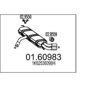 Endschalldämpfer 01.60983 von MTS günstig für 944,58 € online kaufen