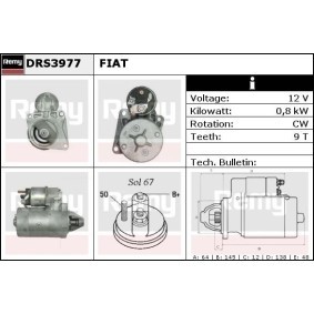 Anlasser DRS3977 von DELCO REMY günstig für 86,66 € online kaufen
