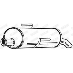 Endschalldämpfer 21882 von WALKER günstig für 77,27 € online kaufen