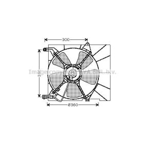 Kühlerlüfter DW7514 von PRASCO günstig für 132,08 € online kaufen