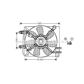 Kühlerlüfter DW7517 von PRASCO günstig für 151,24 € online kaufen