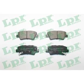 Compre Pastilhas de travão da LPR 05P1710 a um preço baixo por 29,03 €