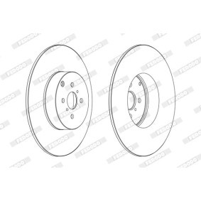 Bremsscheibe DDF088-1 von FERODO günstig für 66,03 € online kaufen
