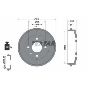 Bremstrommel 94006400 SAAB von TEXTAR