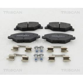 Bremsbeläge für SKODA von TRISCAN