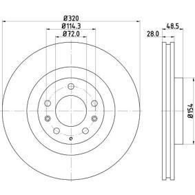 Bremsscheibe MDC2359 von MINTEX günstig für 64,95 € online kaufen