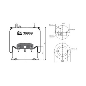 Federbalg, Luftfederung für RENAULT TRUCKS von FEBI BILSTEIN