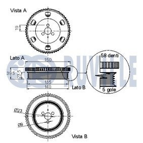 Hydrostößel für MERCEDES-BENZ von RUVILLE