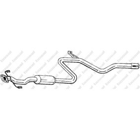 Acquista Marmitta centrale da BOSAL 282-203 a buon mercato per soli 35,17 €