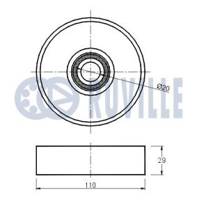 Steuerkettenspanner 3458002 IVECO von RUVILLE