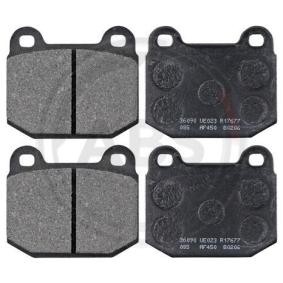 Compre Pastilhas de travão da A.B.S. 36090 a um preço baixo por 17,45 €