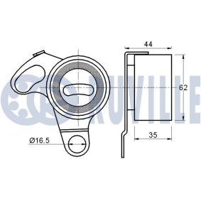Zahnrad, Nockenwelle für FIAT von RUVILLE