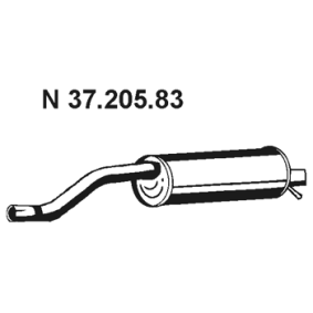 Endschalldämpfer 37.205.83 von EBERSPÄCHER günstig für 200,06 € online kaufen