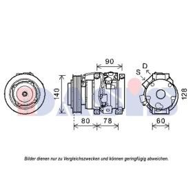 Compre Compressor de ar condicionado de AKS DASIS online para CELICA (ZZT23_) a preços moderados