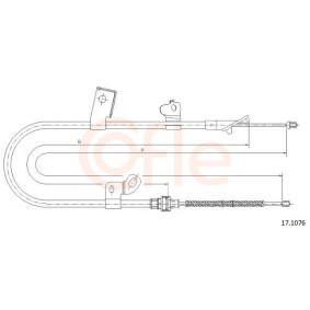 Handbremsseil von COFLE