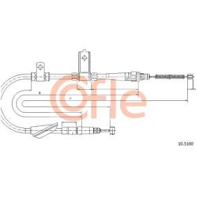 Handbremsseil 10.5160 von COFLE günstig für 22,57 € online kaufen