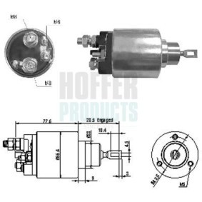 Acquista Elettromagnete motorino avviamento da HOFFER 6646130 a buon mercato per soli 37,33 €