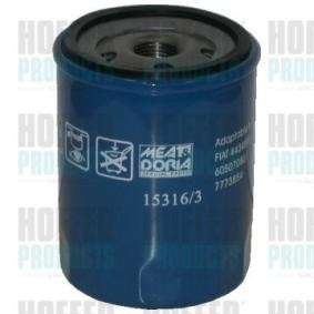 Compre Filtro de óleo da HOFFER 15316/3 a um preço baixo por 4,70 €